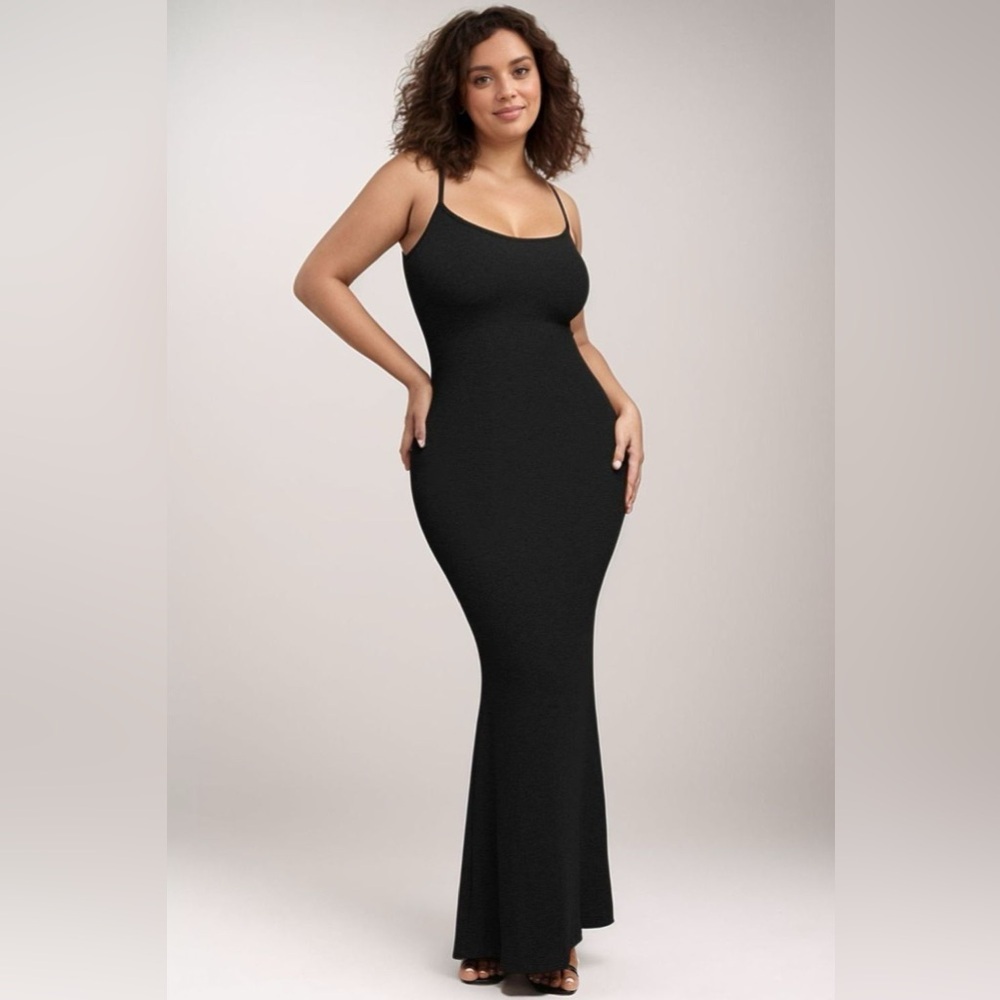 ✨ BUILT-IN SHAPEWEAR MAXI DRESS – HOURGLASS SCULPT ✨ - Picture 6 of 10